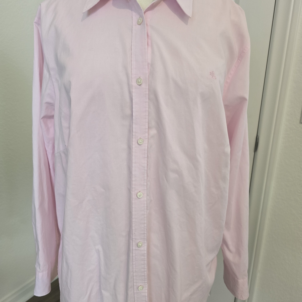 Ralph Lauren Light Pink Dress Shirt